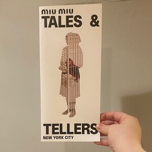 Miu Miu Black & White Tales Brochure